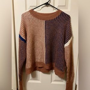 Splendid crop lightweight sweater.